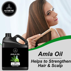 Naturevibe Botanicals Amla Oil pression froide sans additifs artificiels