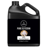 Glycérine Naturevibe Botanicals, bouteille 32oz, hydratation douce pour peau.