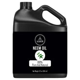 Huile Neem Naturevibe Botanicals, bouteille 32 onces, pure et naturelle pour peau et cheveux.