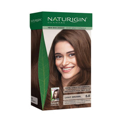 Naturigin coloration permanente 5.0 chocolat clair, couvre les gris durablement.