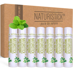 Naturistick baume lèvres cire dabeille thé vert pour hydratation durable