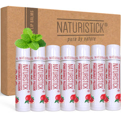 Naturistick baume lèvres cire d'abeille – emballage pack 7 pratique à emporter.