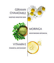 Naturopathica Lait Chamomille — peaux sèches apprécient l'hydratation légère après le nettoyage.