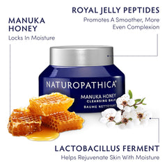 Naturopathica miel Manuka UMF16+, humectant et probiotiques pour hydratation naturelle