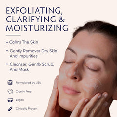 Nettoyant 3-en-1 Naturopathica pour le visage : efficace et polyvalent.