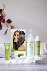 Naturtint 1N Noir Ebene: ingrédients d'origine végétale pour cheveux plus sains.