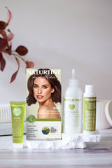 Naturtint 4NM Intense Brown – Applicateur inclus assurant une application précise.