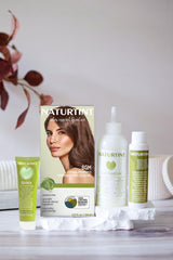 Naturtint 6GM Chocolat Brun — mélange crémeux pour coloration homogène.
