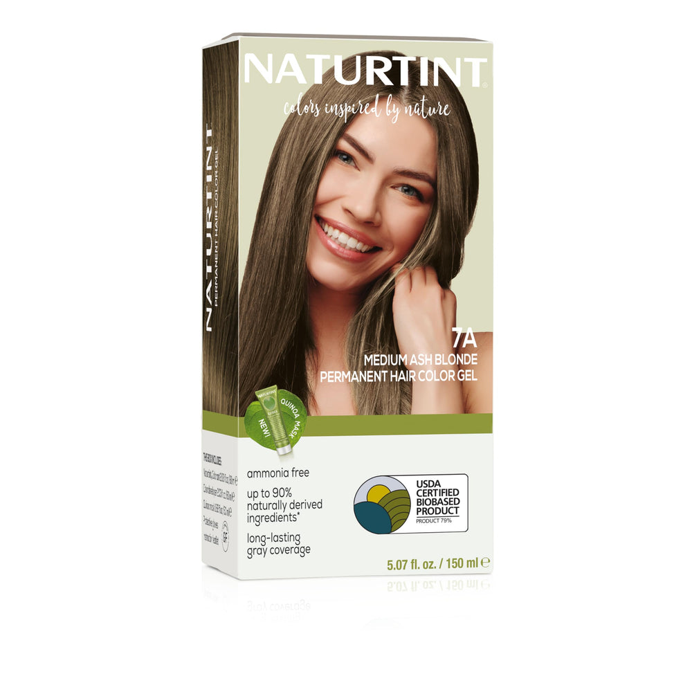Naturtint 7A, application facile pour une couleur uniforme et naturelle.