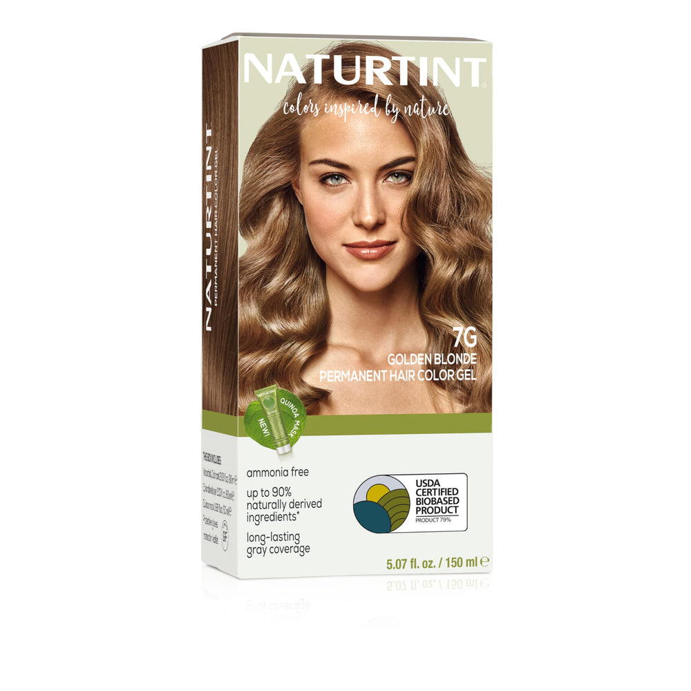 Naturtint 7G Blond Doré – emballage pratique pour la couleur à domicile