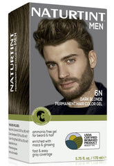 Naturtint coloration hommes 6N — Bouteille pratique pour une utilisation à domicile.