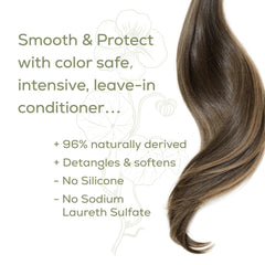 Soin Naturtint Colorage – démêlage doux sans alourdir les longueurs.