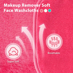 Natwag lingettes démaquillage réutilisables avec pochette mesh compacte pour voyage.