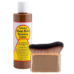 Bouteille Maui Babe Browning Lotion 8oz prête pour bronzer naturel