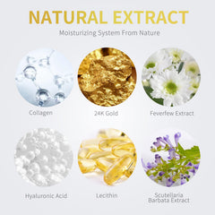 NAZANO Or 24K patches yeux hydratation profonde sur peau délicate
