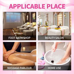 nbc BeautiLab lotion-massage-pieds-rose : hydratation ciblée et fraîcheur durable