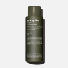 Nécessaire shampoing romarin, ingrédients romarin et protéines visibles pour nourrir.
