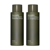 Shampoing Nécessaire Rosemary, bouteille élégante, parfum aromatique.