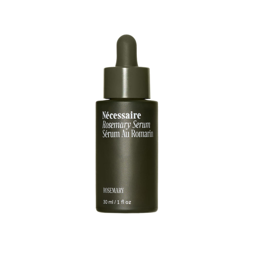 Nécessaire Sérum Romarin - flacon: soin quotidien pour cheveux plus denses.