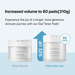 Needly coton imbibé exfoliant BHA-PHA pour pores réduits.