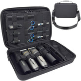 Neehows Sac Barbier – extérieur noir, protection robuste pour outils lors des déplacements
