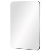 Miroir Neehows magnétique fixé sur placard pour vérification rapide.