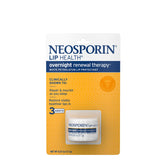Neosporin Lip Health soin nocturne en tube pour lèvres hydratées et renouvelées.