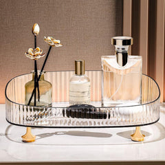 Neotidy plateau decoratif bureau: rangement pratique pour bougies et bijoux.