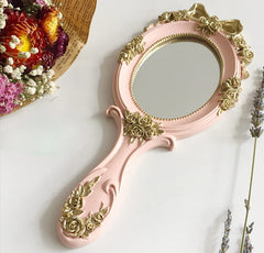 Nerien Miroir Princesse Retro Oval, design elegant pour routine maquillage