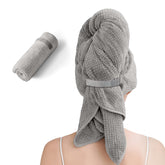 Netcken essuie-cheveux microfibre grande, absorption rapide après la douche.