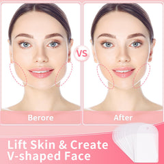 Netlkjonk bandes lifting visage invisible: effet discret sous maquillage et tenue rapide lors d'événements.