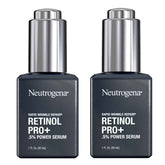 Neutrogena: bouteille-serum anti-rides, démontrant le format duo anti-âge.