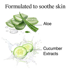 Démaquillant Neutrogena yeux avec aloe et concombre, apaisant et doux.