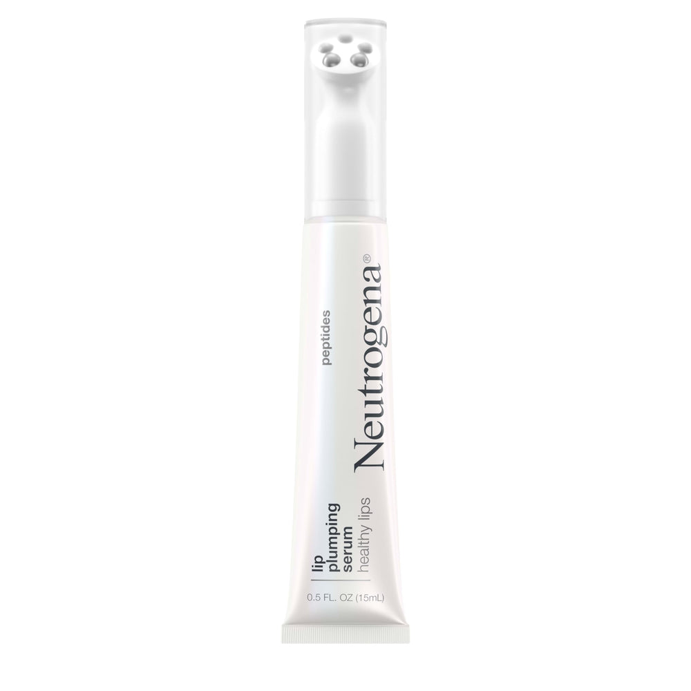 Neutrogena Healthy Lips Sérum repulpant en flacon, sensation légère pour lèvres plus pulpeuses