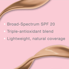 Neutrogena Healthy Skin Foundation: protection SPF 20 intégrée pour le soin quotidien.