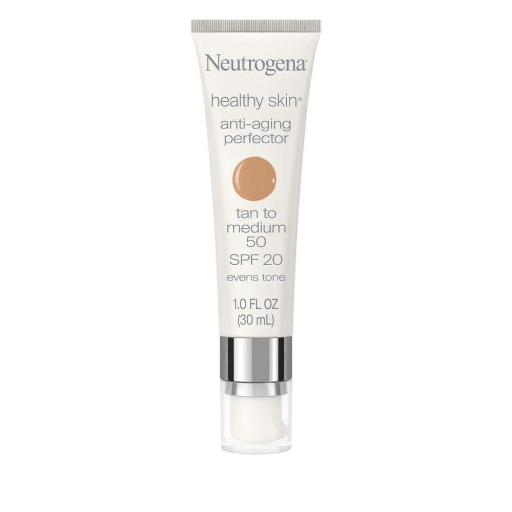Neutrogena Healthy Skin Perfector emballage tube, pratique et compact.