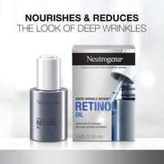 Neutrogena huile-retinol-absorption-rapide — texture légère qui pénètre rapidement.