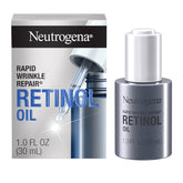 Neutrogena huile-retinol-visage-flacon — flacon compact et pratique pour nourrir les rides.