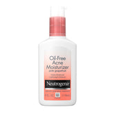 Neutrogena Hydratant anti-acné sans huile, bouteille rose-pamplemousse, hydratation légère.