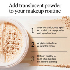 Fini frais et longue tenue avec la poudre translucide Neutrogena Hydro Boost