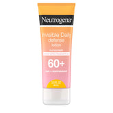 Neutrogena Invisible Daily Defense bottle-pour provides quick UV protection for outdoor days.