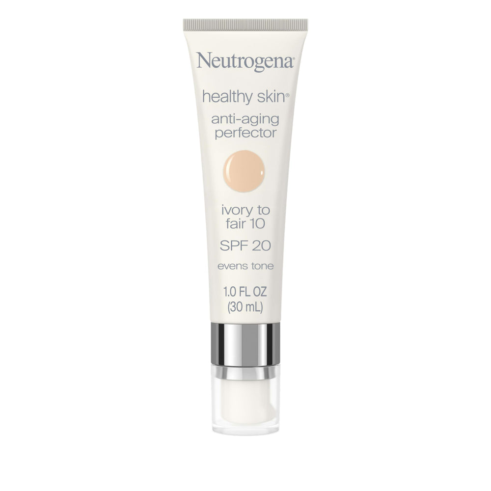 Neutrogena Perfecteur Teint Sante Peau SPF20 en tube pour une couvrance légère.