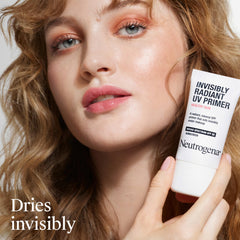 Neutrogena Healthy Skin UV Face Primer, texture-lisse, base légère prête rapidement pour le maquillage.