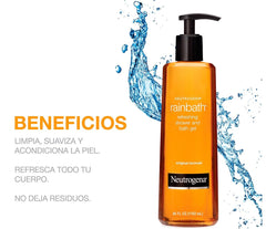 Neutrogena Rainbath gel idéal pour le rasage des jambes, peau lisse après le soin