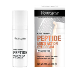 Neutrogena Rapid Firming Peptide Yeux – bouteille pompe facilitant l’utilisation précise
