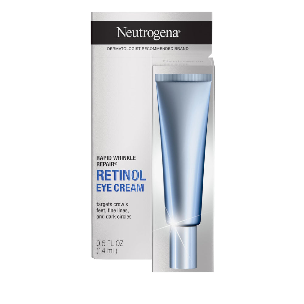 Neutrogena Rapid Wrinkle Repair crème contour des yeux sans parfum, pratique au tube