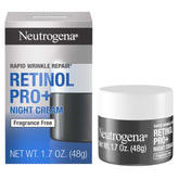 Neutrogena Retinol Pro+ Crème Nuit Visage et Cou, hydratation et douceur visibles