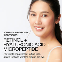 Texture crème satinée de Neutrogena Retinol Pro+ pour une application facile