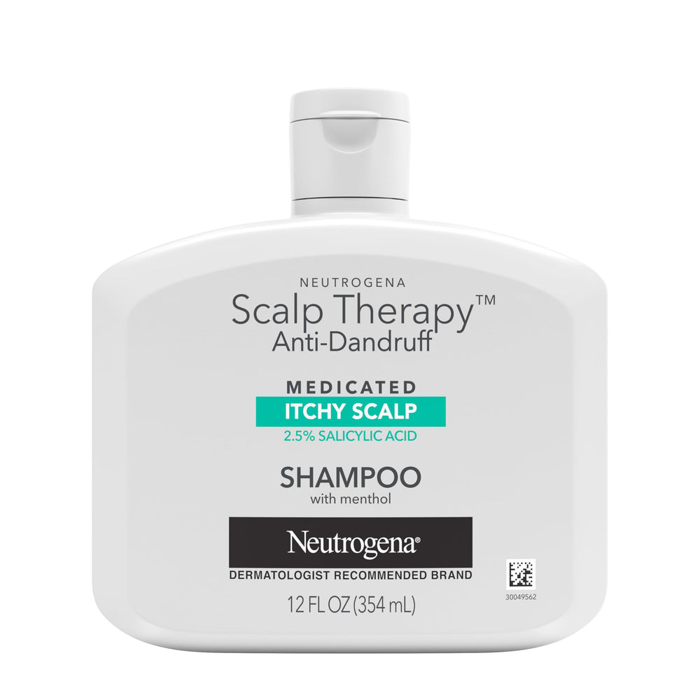 Shampoing Neutrogena Anti-Pelliculaire en bouteille, sensation fraîche pour le cuir chevelu