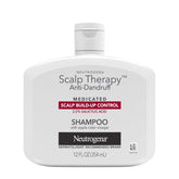 Neutrogena Shampoing anti-pelliculaire, flacon en gros plan, contrôle des pellicules possible.